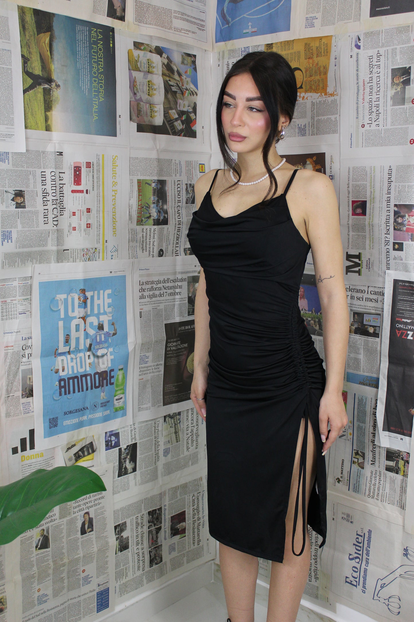 Dress drappeggio