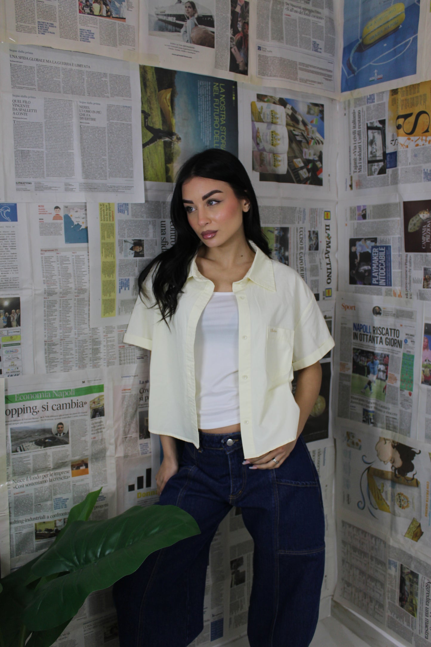 Camicia Madrid crop