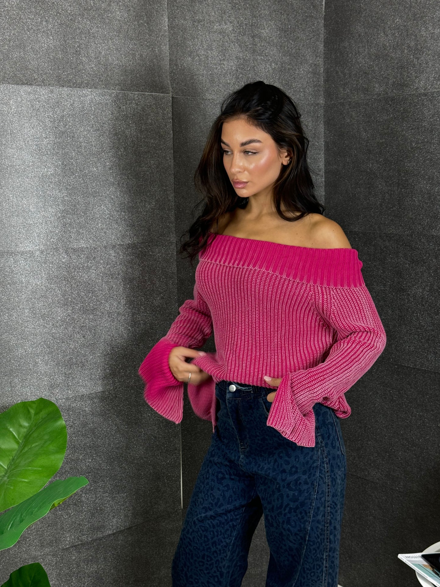 Maglioncino scollo barca