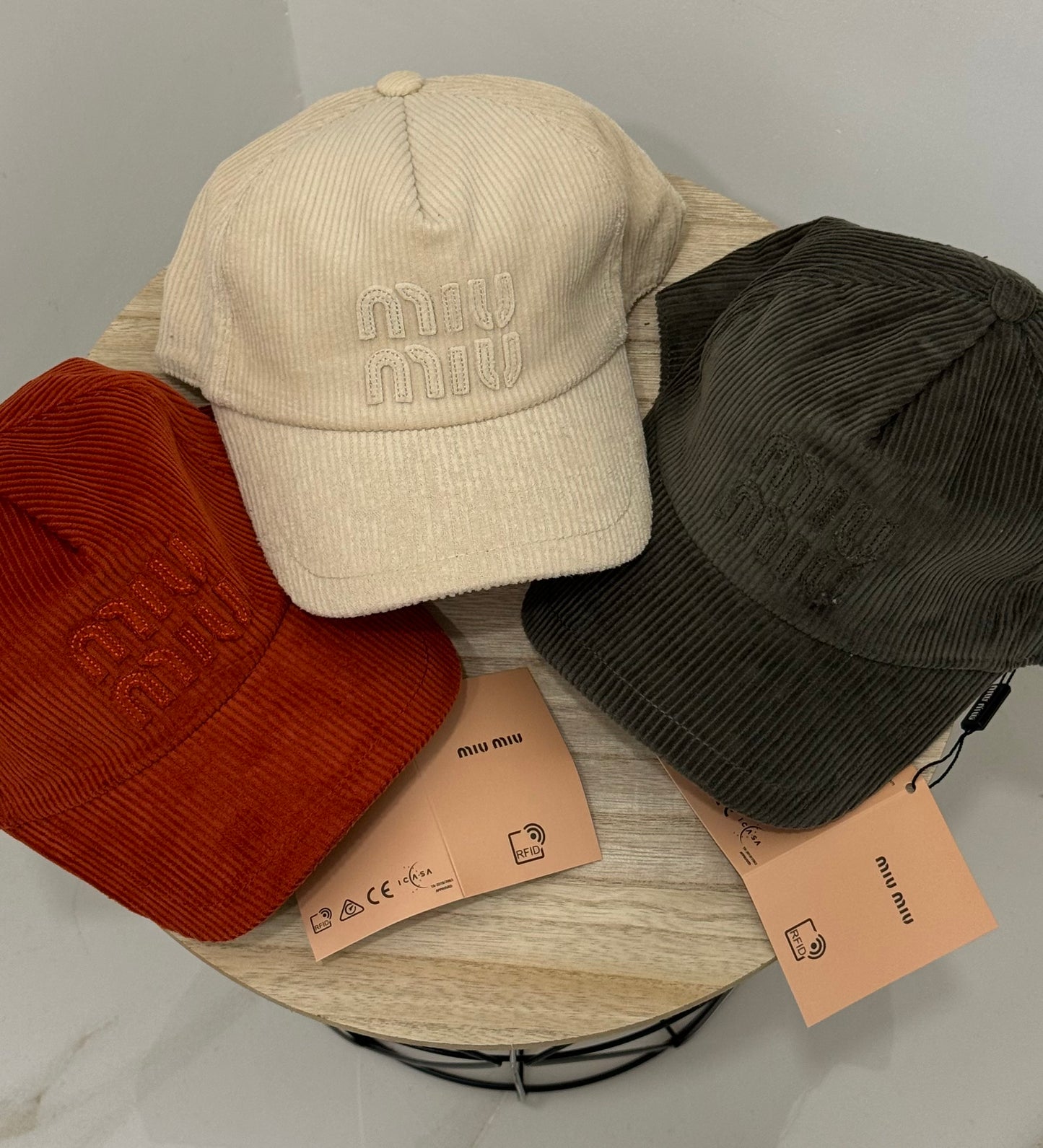 Cappello costine miu