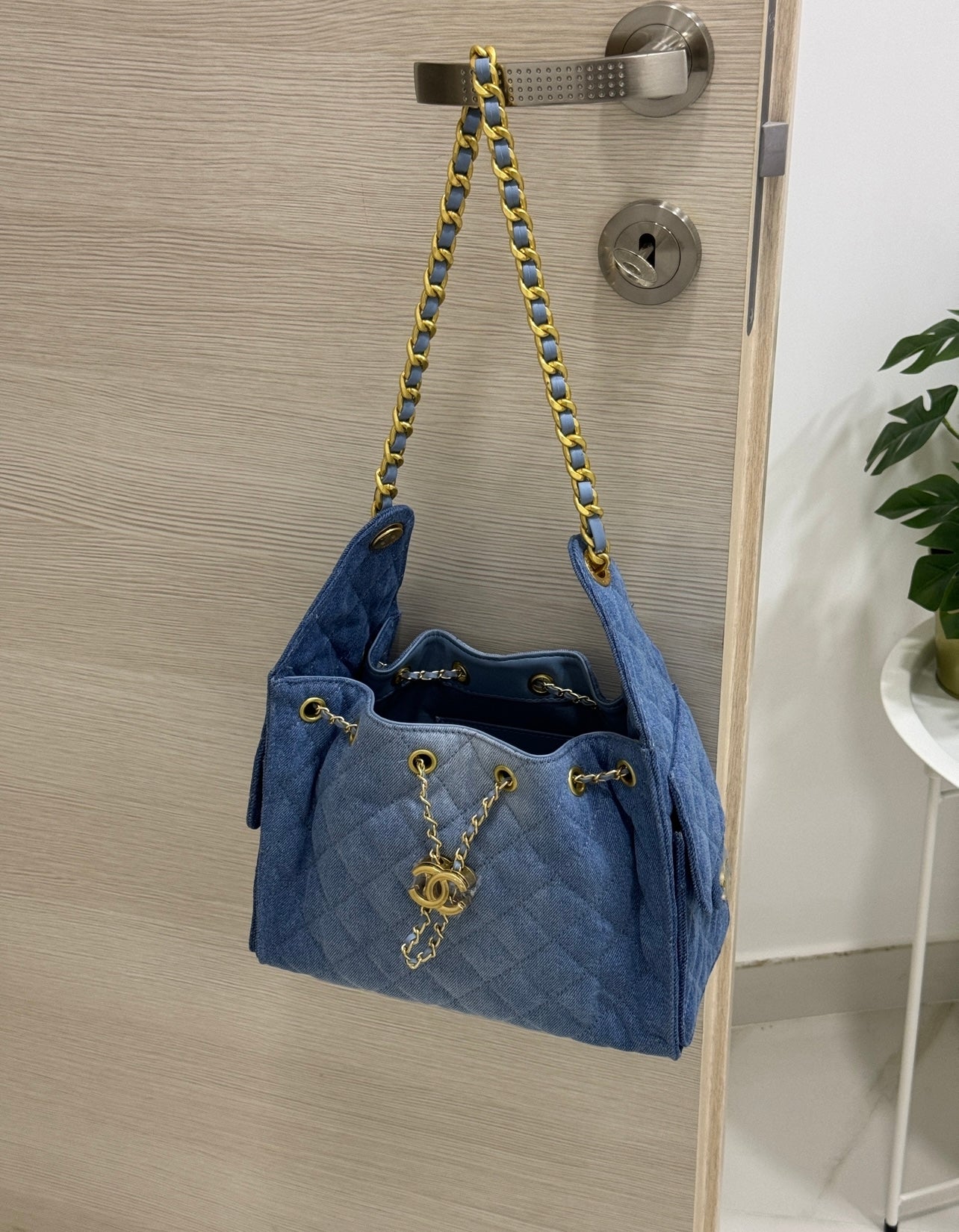 Borsa coco denim