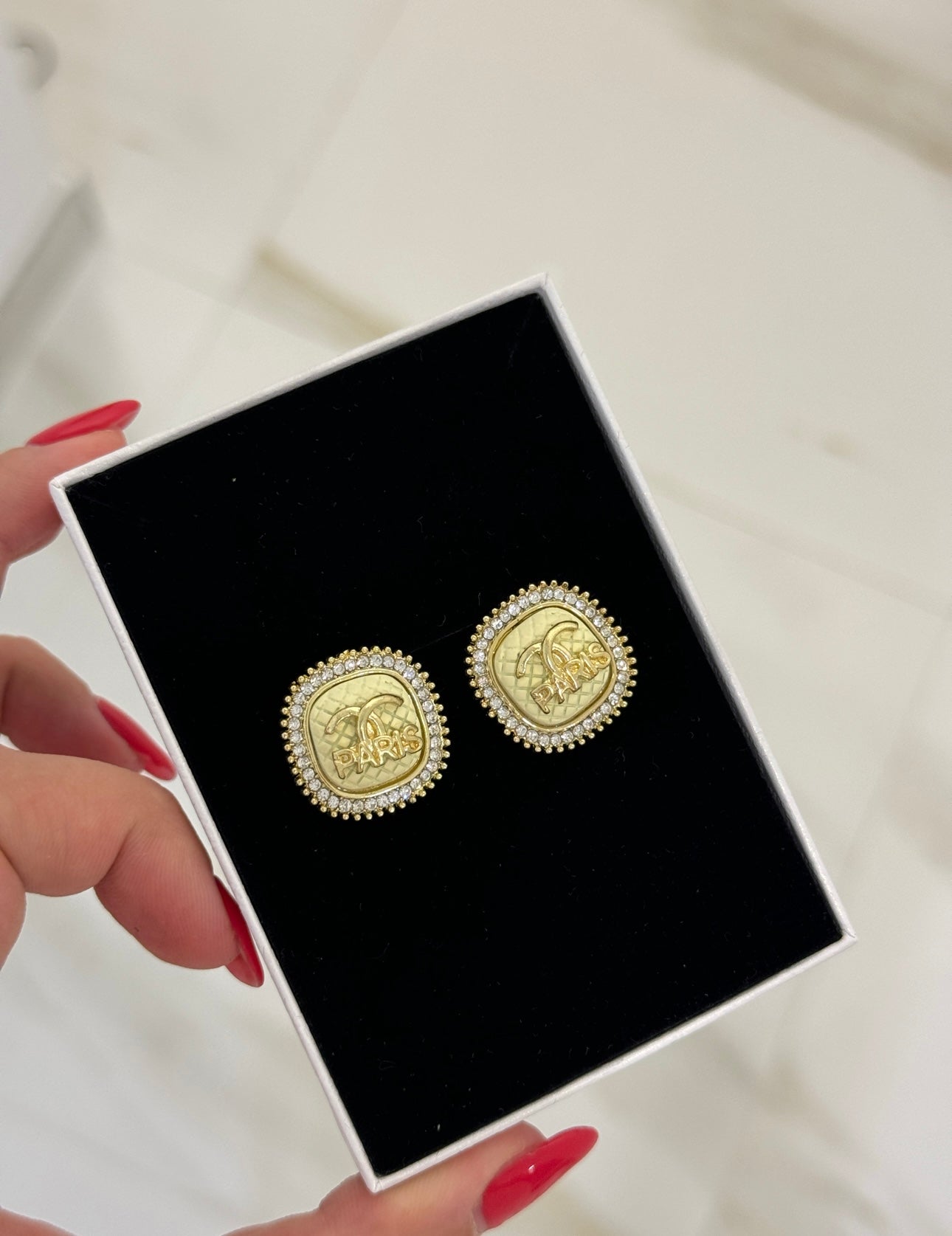 Orecchini cc Paris vintage