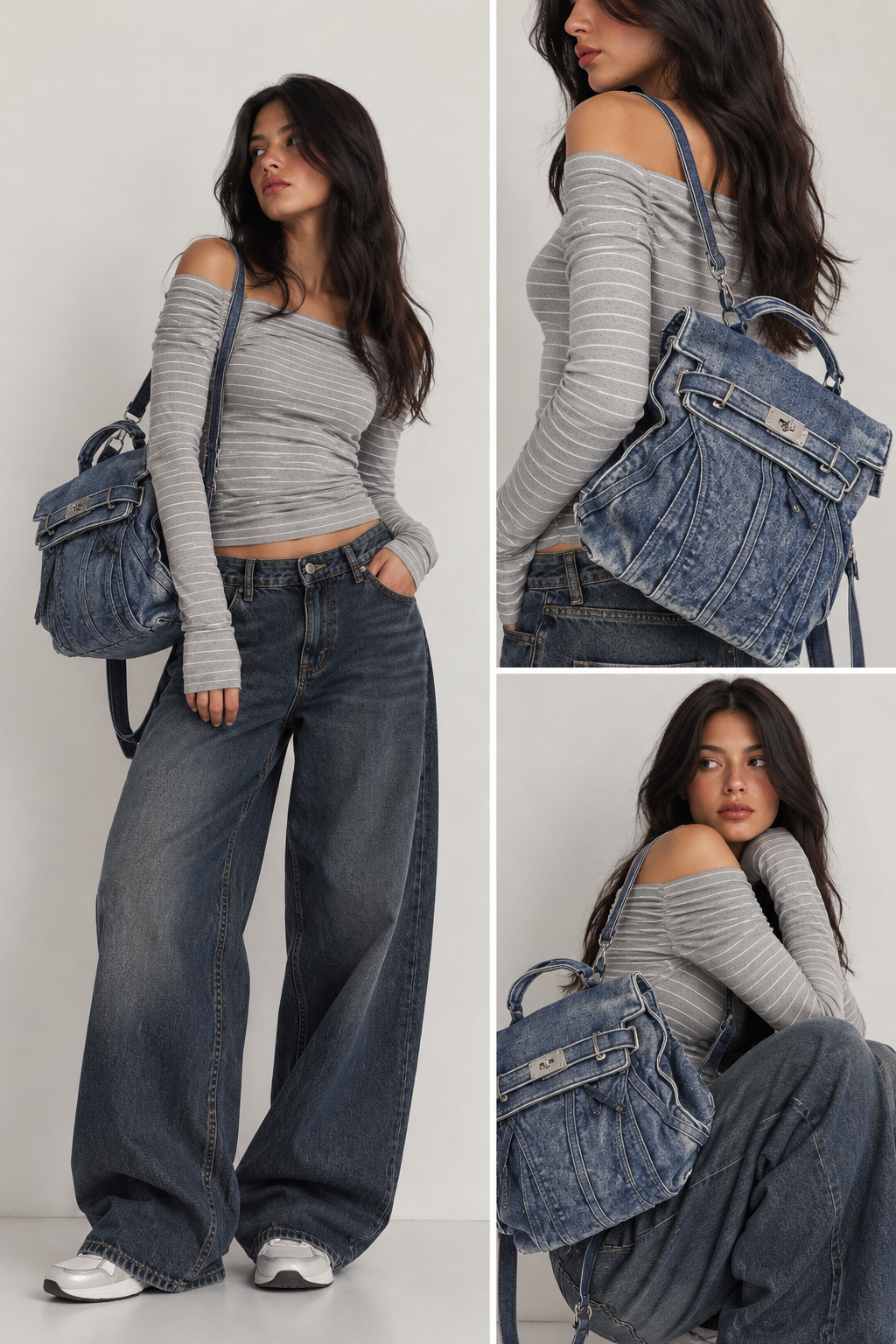 Zaino denim H