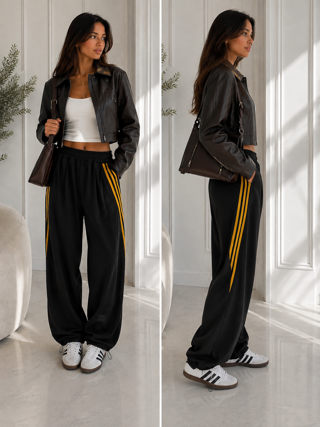 Pantalone sporty ballon