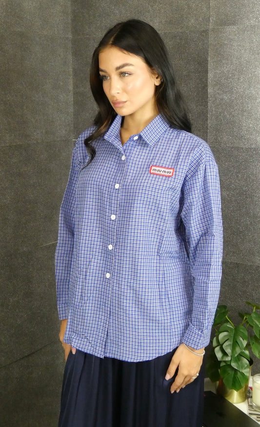 Camicia quadretti miu